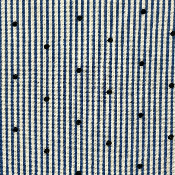 Liz Claiborne Woman Plus 2X Stretch Button Up Shirt Blue Polka Dot 3/4 Sleeve - Picture 9 of 9